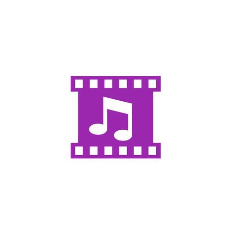 Multimedia icon on whiteのイラスト素材