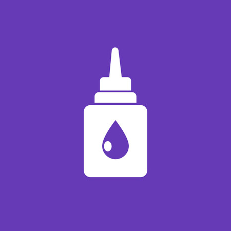lubricant, oil for bike iconのイラスト素材