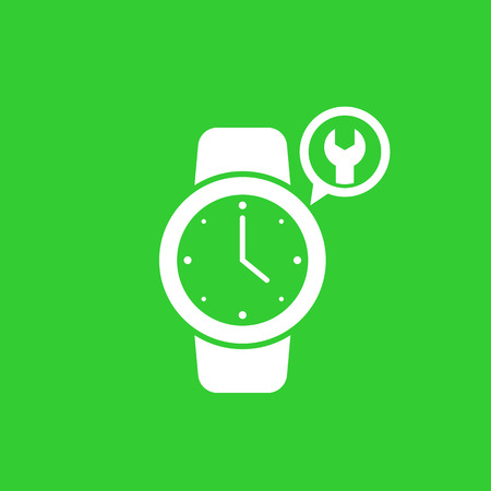 Watch repair icon illustration.のイラスト素材