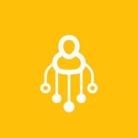 stockholder icon, vector pictogram