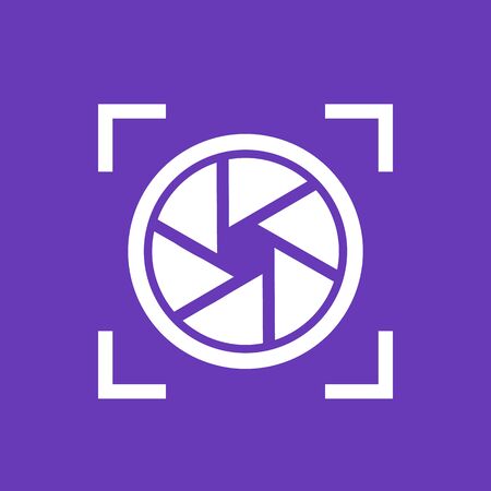 Aperture iconのイラスト素材