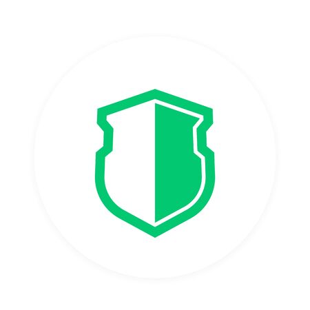 Shield iconのイラスト素材