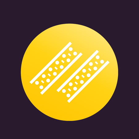 LED strips iconのイラスト素材