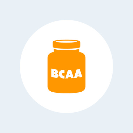bcaa, amino iconのイラスト素材