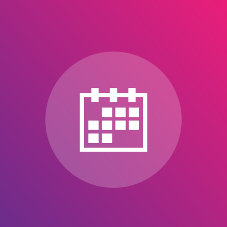 Schedule, calendar iconのイラスト素材
