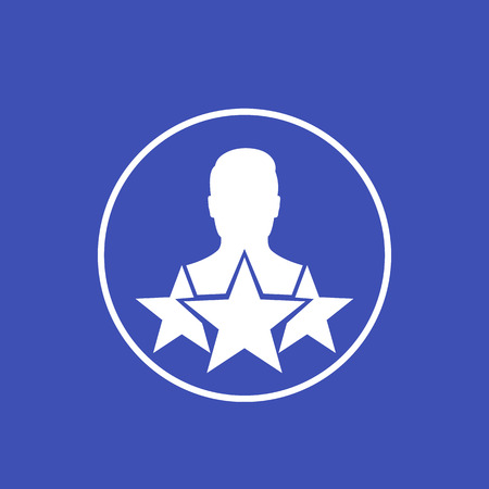 employee review vector iconのイラスト素材