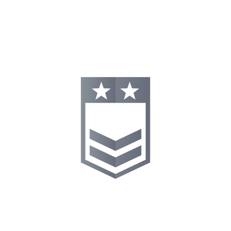 Military rank vectorのイラスト素材