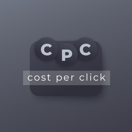 CPC, cost per click, digital marketing concept