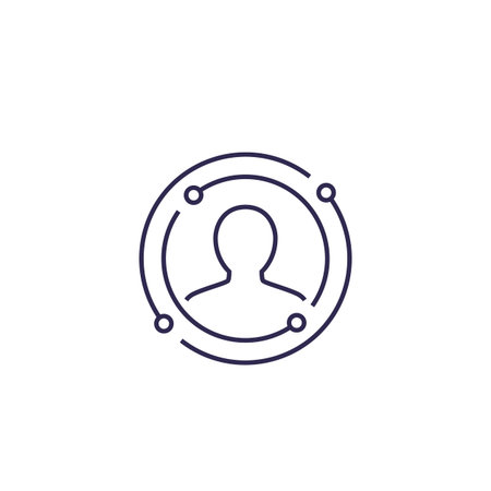 User experience vector iconのイラスト素材