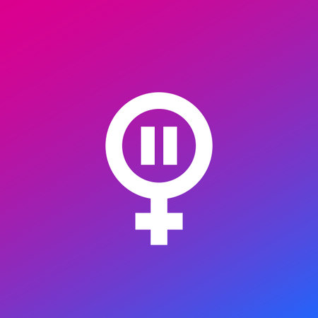 menopause icon, climacteric vector symbol