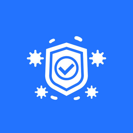 immune system and immunology, vectorのイラスト素材