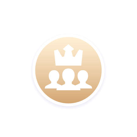 VIP members icon for webのイラスト素材