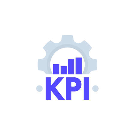 KPI, Key Performance Indicator, business conceptのイラスト素材