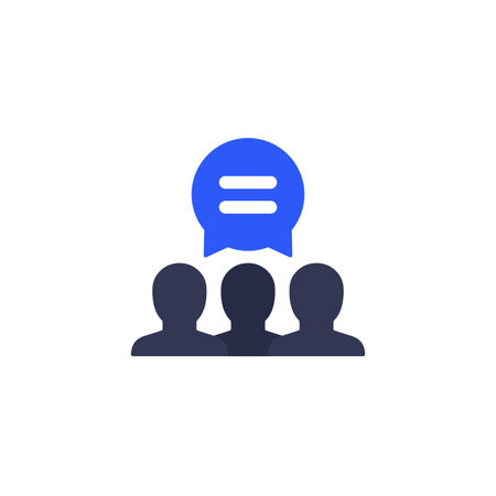 social equality icon on white