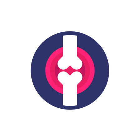 joint pain or arthritis vector iconのイラスト素材