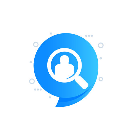 KYC vector icon, know your customerのイラスト素材