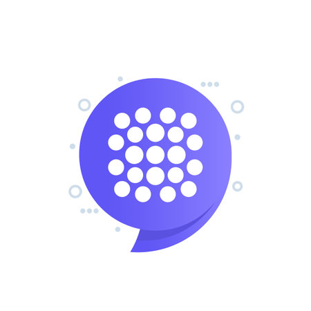 high density icon, vector designのイラスト素材