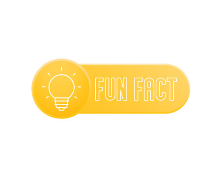 Fun fact vector design with line iconのイラスト素材