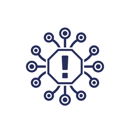 system warning or error iconのイラスト素材