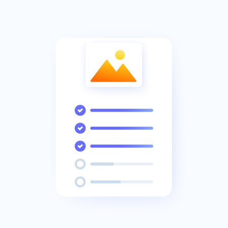 Upload images to gallery form, vector designのイラスト素材