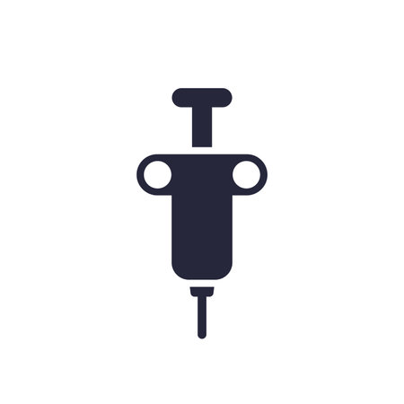 biopsy icon, vector pictogram on whiteのイラスト素材