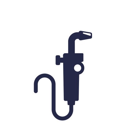 welding tool icon, pictogram on whiteのイラスト素材