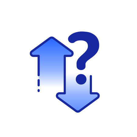 Up or down icon, vectorのイラスト素材