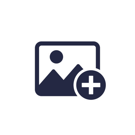 add image or photo iconのイラスト素材