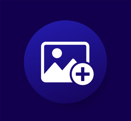 add image or photo vector iconのイラスト素材