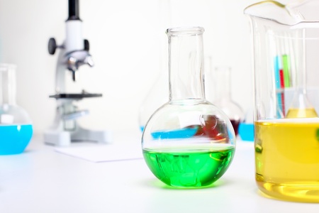 Image of chemistry or biology laborotary equipmentの写真素材