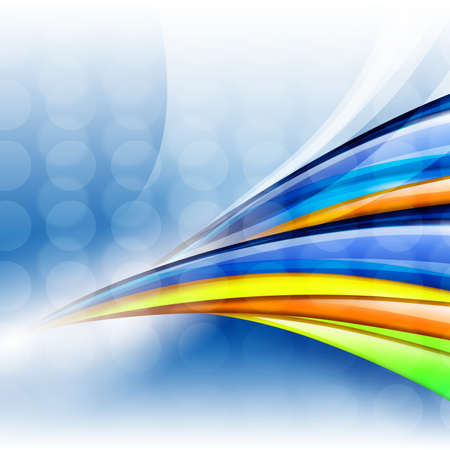 Colourful abstract illustration background with different elementsの写真素材