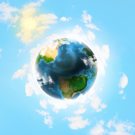 Image of earth planet  の写真素材