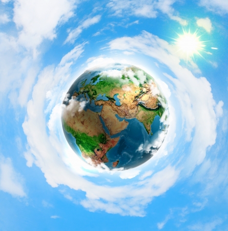 Image of earth planet の写真素材