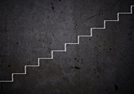 Background image of success ladder  Promotion and achievement