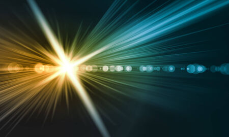 Background image with light beams and raysの写真素材