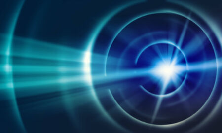 Background image with light beams and raysの写真素材