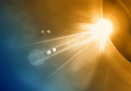 Abstract background image with lights and shade