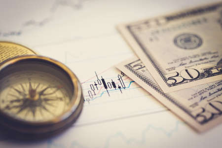 Right direction of your business. Collageの写真素材