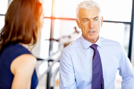 Handsome businessman at the officeの写真素材