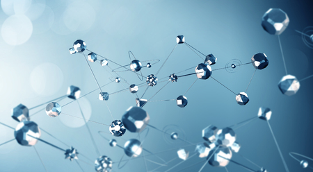 Social connection and networking. Mixed media . Mixed mediaの写真素材