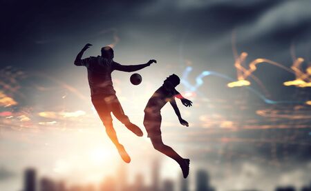 It is game time . Mixed mediaの写真素材