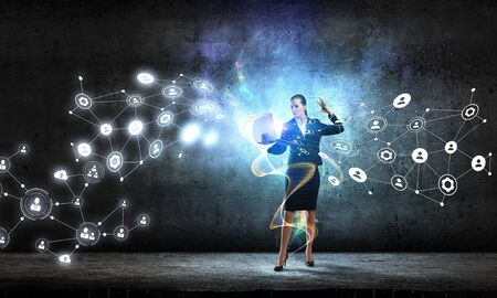 Technologies that impress . Mixed mediaの写真素材