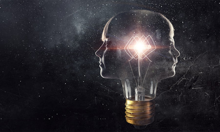 These two are little genius . Mixed mediaの写真素材