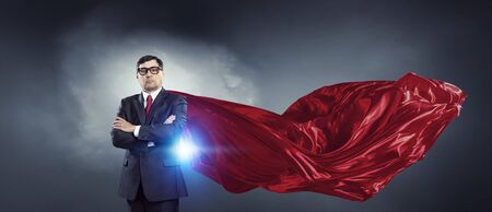 On guardiance of your interests . Mixed mediaの写真素材