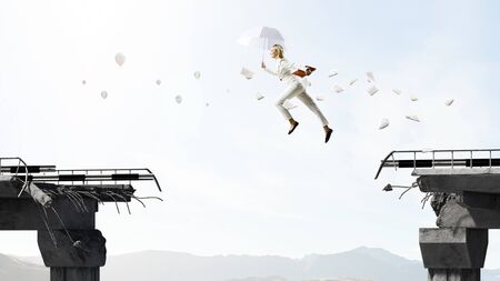 Brave enough to challenge it . Mixed mediaの写真素材