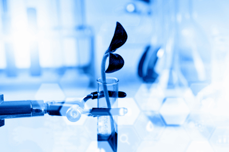 Chemistry still life . Mixed mediaの写真素材