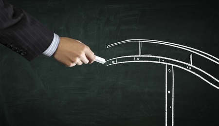 Construction engineering concept . Mixed mediaの写真素材