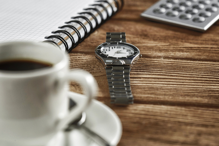 Business still life concept . Mixed mediaの写真素材