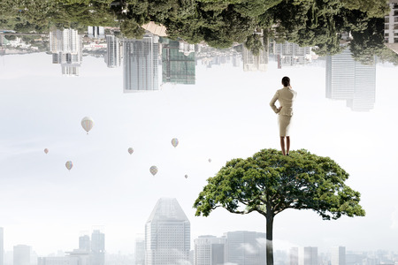 There is always another side    . Mixed mediaの写真素材