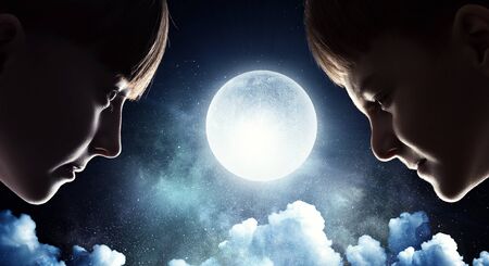 Exploring this great world . Mixed mediaの写真素材